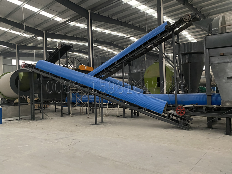 What are the optional configurations of organic fertilizer production line?