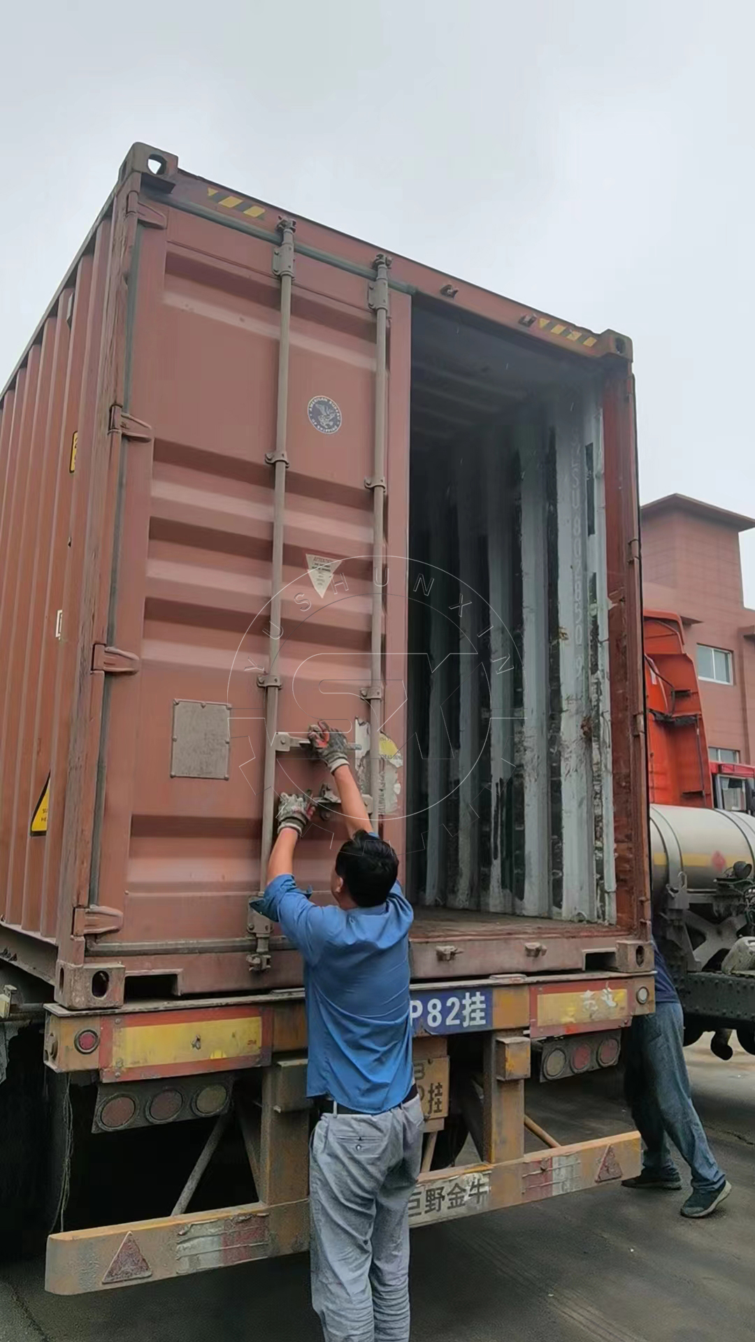 Loading our Organic Fertilizer Production Line