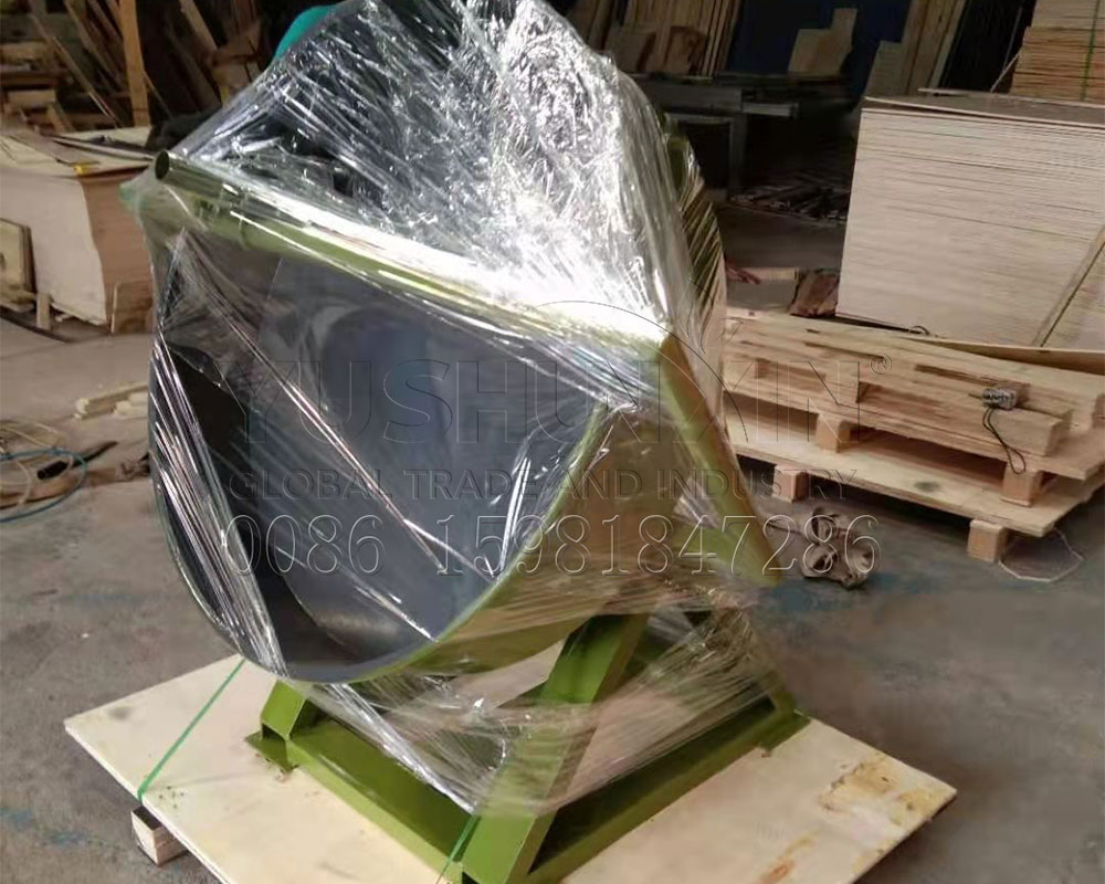 5TPH Disc Granulator Delivered to Uruguay for Compound Fertilizer Production