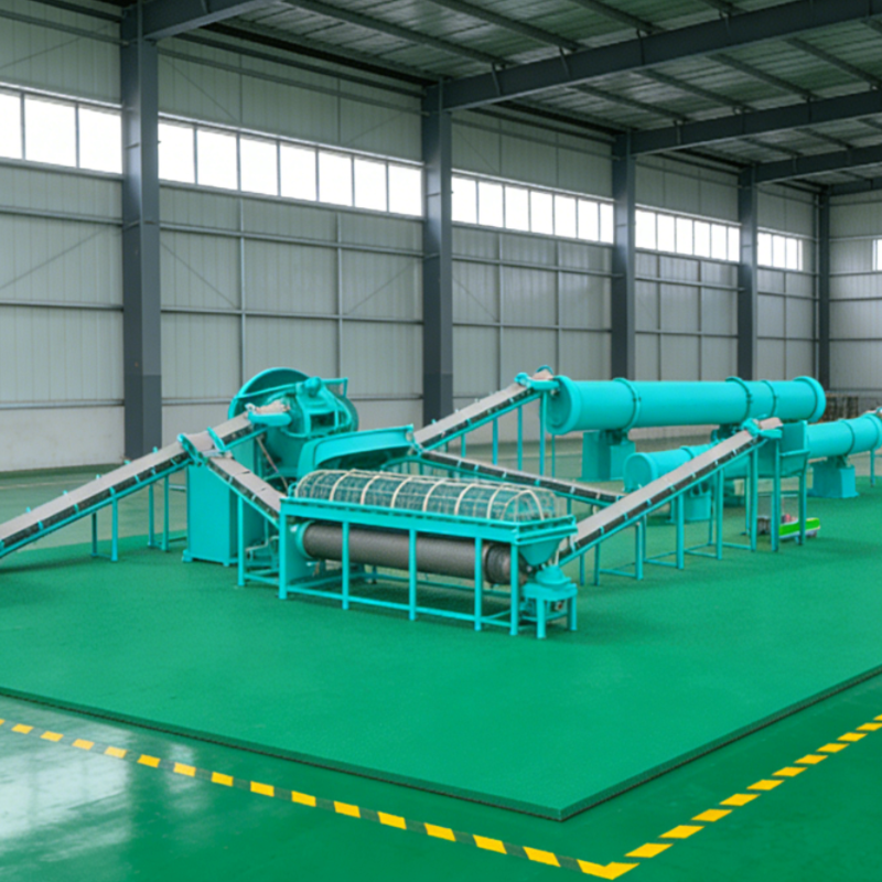 Cow Dung Fertilizer Production Line