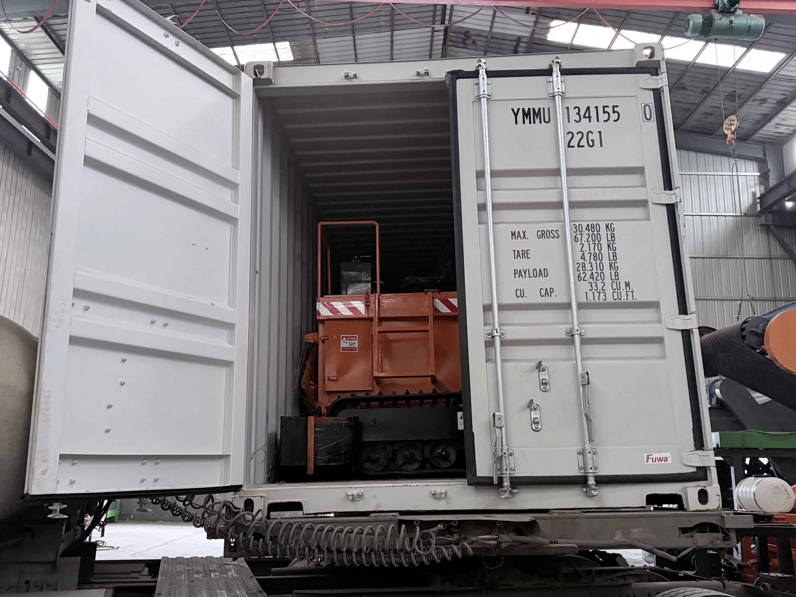 10 dní, 2 Dodávky: Pásové obracačky kompostu úspešne odoslané