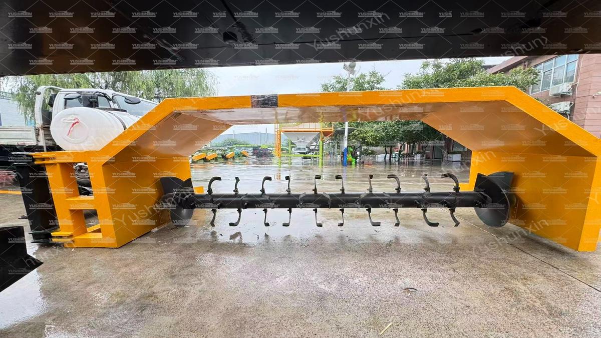 Yushunxin SXTP-3000 Towing Type Compost Turner Shipped to Saudi Arabia