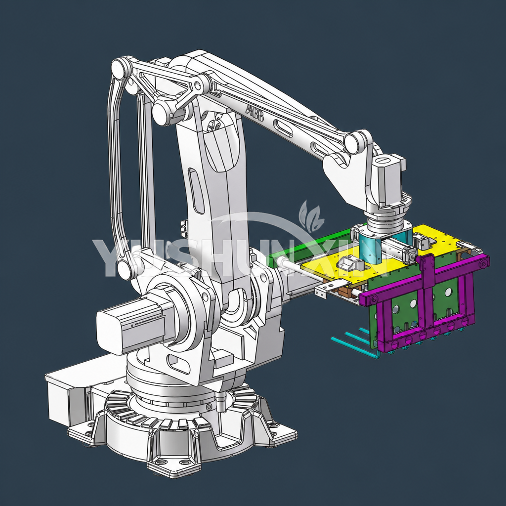Automatic Robotic Arm Palletizing Machine